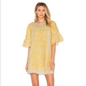 Free People Sunny Day Gingham Dress Size XS